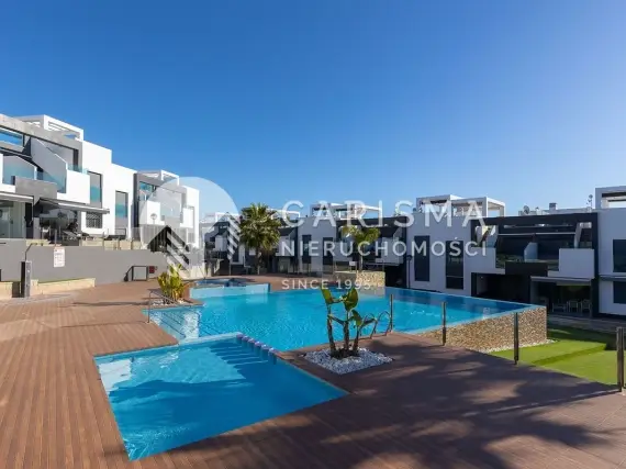 (4) Nowoczesny apartament parterowy narożny 2 sypialnie Oasis Beach, Costa Blanca blisko plaży