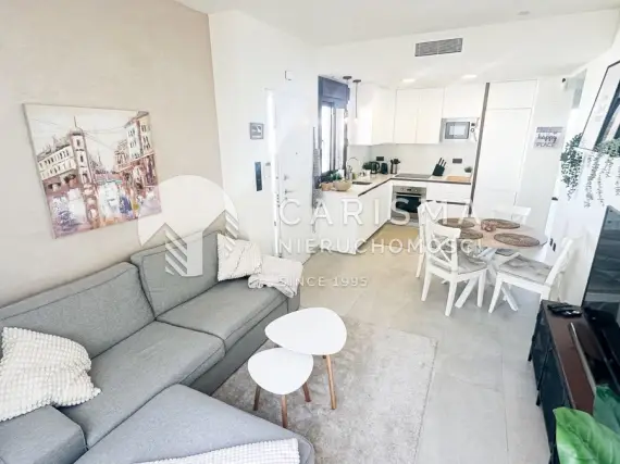 (15) Nowoczesny apartament na najwyższym piętrze z prywatnym solarium – Los Balcones, Torrevieja
