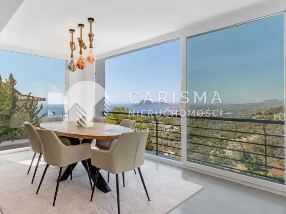 (17) Współczesna willa z panoramicznym widokiem w Altea Hills