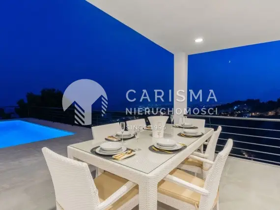 (38) Współczesna willa z panoramicznym widokiem w Altea Hills