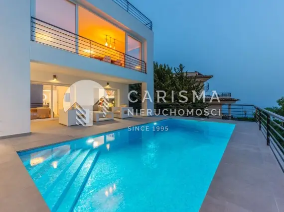 (41) Współczesna willa z panoramicznym widokiem w Altea Hills