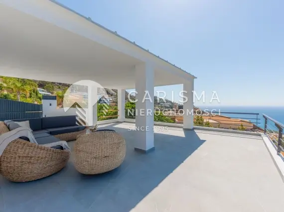 (44) Współczesna willa z panoramicznym widokiem w Altea Hills