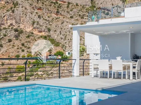 (47) Współczesna willa z panoramicznym widokiem w Altea Hills
