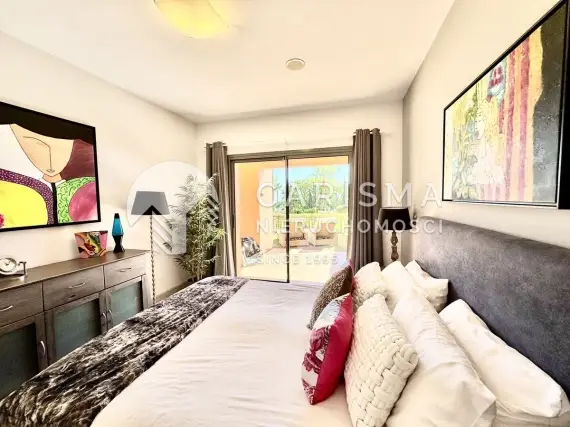(17) Piękny, parterowy apartament z widokiem na morze, Los Flamingos, Costa del Sol