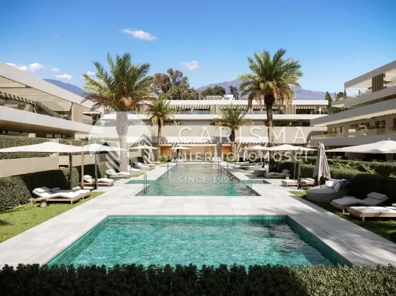 (4) Nowe apartamenty z widokiem na morze i góry, Estepona