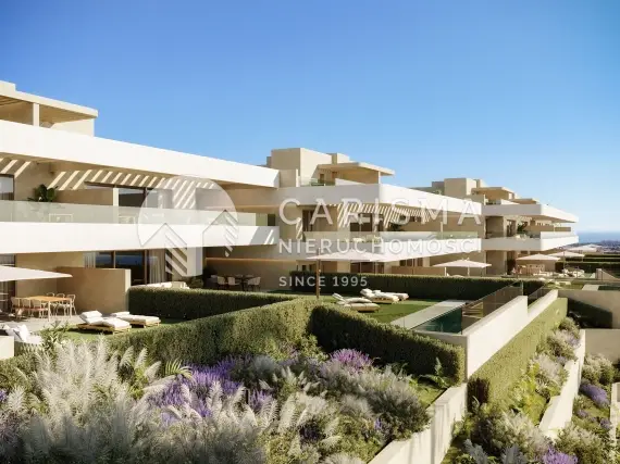 (5) Nowe apartamenty z widokiem na morze i góry, Estepona