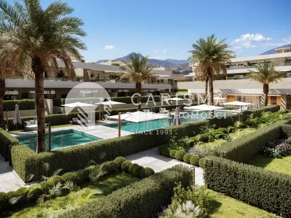 (6) Nowe apartamenty z widokiem na morze i góry, Estepona