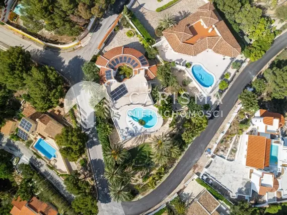 (56) Ekskluzywna willa z widokiem na morze na Costa Blanca z tarasem, basenem i apartamentem