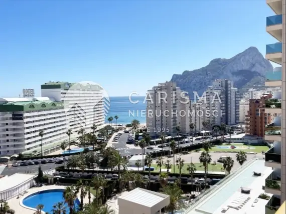 Apartament z widokiem na morze, tylko 150 m od plaży w Calpe, Costa Blanca 2