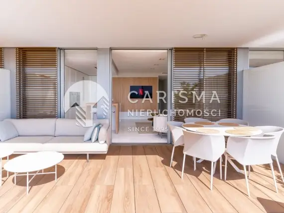 (13) Luksusowy apartament przy plaży w Esteponie panoramiczne widoki morze prywatny ogród taras