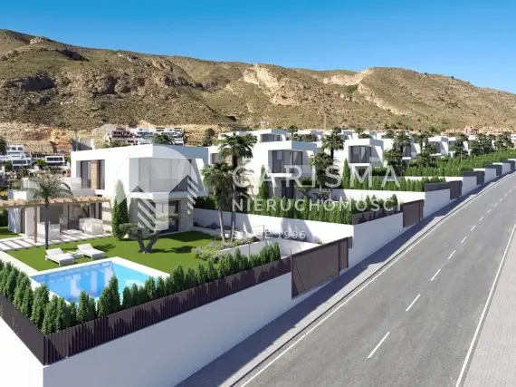 (14) Dwie ostatnie nowe i gotowe wille z widokiem na morze w Finestrat, Costa Blanca