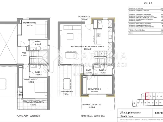 (15) Dwie ostatnie nowe i gotowe wille z widokiem na morze w Finestrat, Costa Blanca