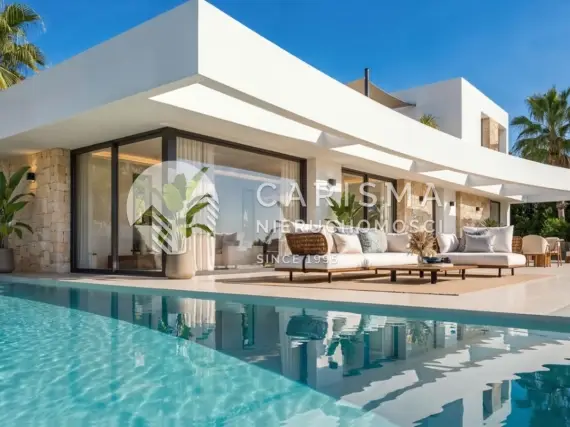 Nowoczesna i luksusowa willa w budowie z widokiem na morze, Calpe, Costa Blanca 2
