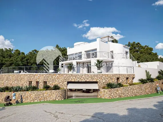 (17) Śródziemnomorska willa z pięknym widokiem na morze, Altea Hills