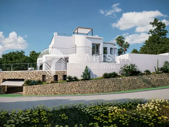 (18) Śródziemnomorska willa z pięknym widokiem na morze, Altea Hills
