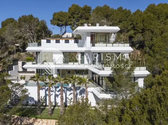 Luksusowa willa z panoramicznym widokiem na morze i przybrzeżne miasteczka, Altea 2