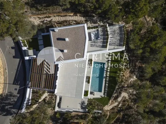 (68) Luksusowa willa z panoramicznym widokiem na morze i przybrzeżne miasteczka, Altea