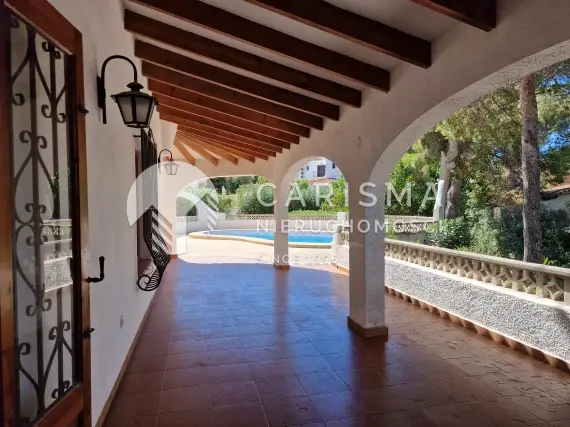 (13) Willa w stylu śródziemnomorskim jedynie 600m od morza, Calpe, Costa Blanca Północ