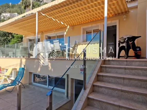 (33) Willa z widokiem na morze i Peñon de Ifach, Calpe, Costa Blanca Północ