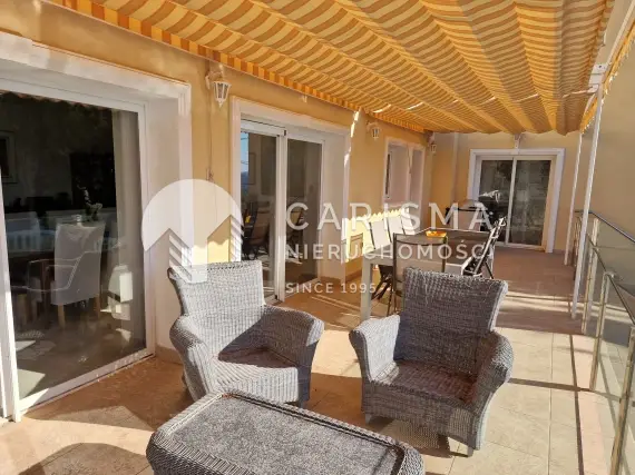 (34) Willa z widokiem na morze i Peñon de Ifach, Calpe, Costa Blanca Północ