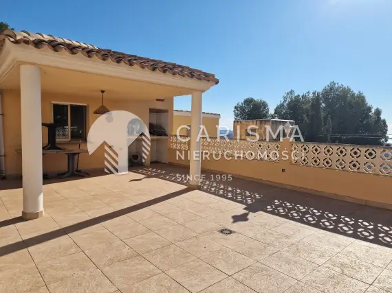 (51) Willa z widokiem na morze i Peñon de Ifach, Calpe, Costa Blanca Północ