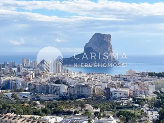 (7) Willa na sprzedaż w Calpe (Cucarres) – panoramiczny widok na morze i góry