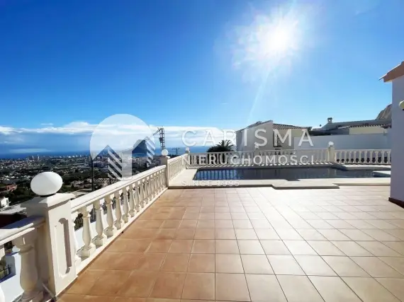 (9) Willa na sprzedaż w Calpe (Cucarres) – panoramiczny widok na morze i góry