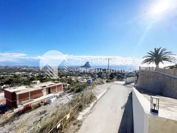 (15) Willa na sprzedaż w Calpe (Cucarres) – panoramiczny widok na morze i góry