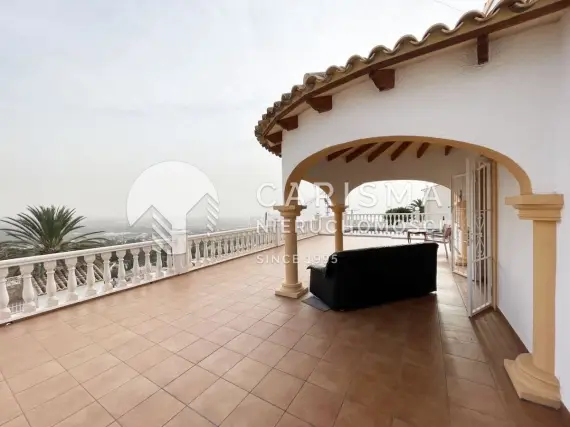 (36) Willa na sprzedaż w Calpe (Cucarres) – panoramiczny widok na morze i góry