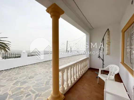 (37) Willa na sprzedaż w Calpe (Cucarres) – panoramiczny widok na morze i góry