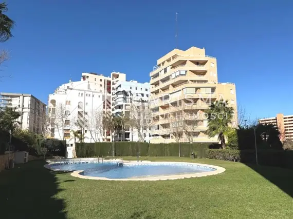 (19) Apartament 100 m od plaży z dużym tarasem i widokiem na morze w Calpe