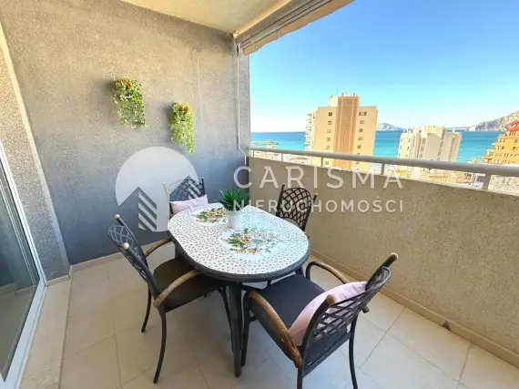 (4) Apartament 100 m od plaży z dużym tarasem i widokiem na morze w Calpe