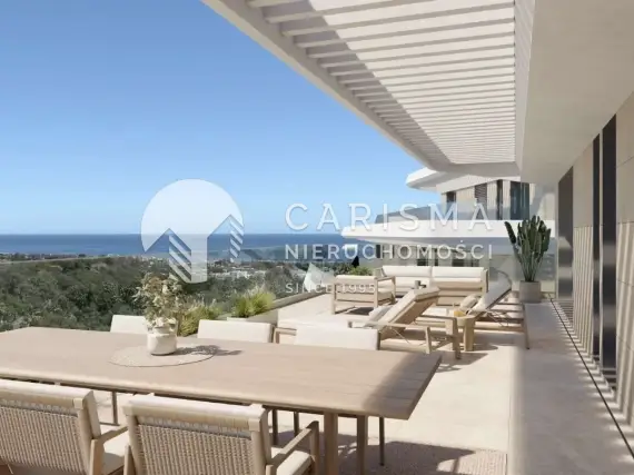 Nowe, lukusowe i gotowe apartamenty z widokiem na morze, Estepona, Costa del Sol 1
