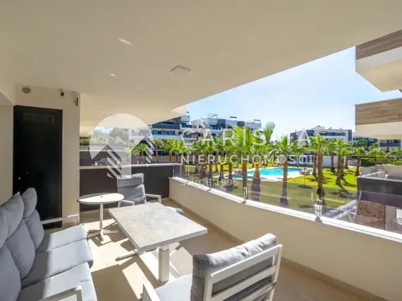 (23) Apartament Los Altos Orihuela Costa | Amanecer X, taras południowy, basen sauna parking, 3 km plaża