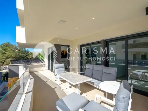(25) Apartament Los Altos Orihuela Costa | Amanecer X, taras południowy, basen sauna parking, 3 km plaża