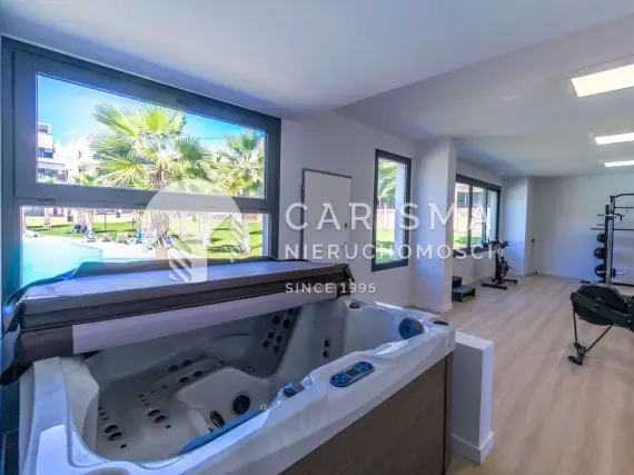 (32) Apartament Los Altos Orihuela Costa | Amanecer X, taras południowy, basen sauna parking, 3 km plaża