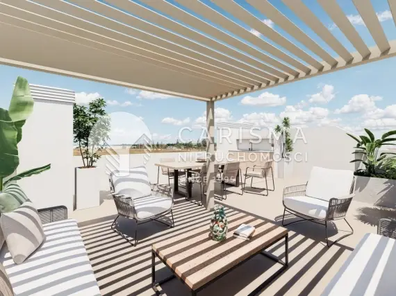 (8) Nowoczesne apartamenty i wille przy polach golfowych Los Alcázares, Costa Cálida – blisko plaży
