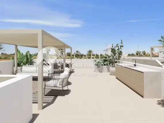 (33) Nowoczesne apartamenty i wille przy polach golfowych Los Alcázares, Costa Cálida – blisko plaży