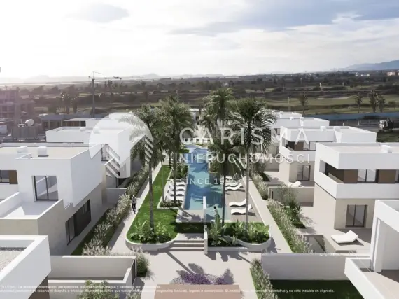 (48) Nowoczesne apartamenty i wille przy polach golfowych Los Alcázares, Costa Cálida – blisko plaży