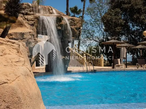(17) Bungalow z widokiem na morze i tarasem w Calpe | 7 basenów | miejsce parkingowe | Costa Blanca