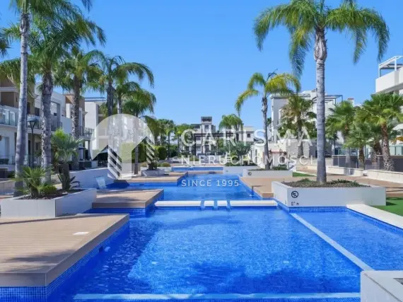 (31) Nowoczesny apartament w Orihuela Costa z tarasem, basenem i wyposażeniem, La Zenia