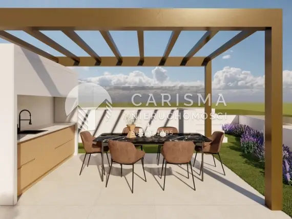 (38) Nowe bungalowy w Lo Pagán 1,2 km od plaży z tarasem dachowym lub ogrodem i basenem