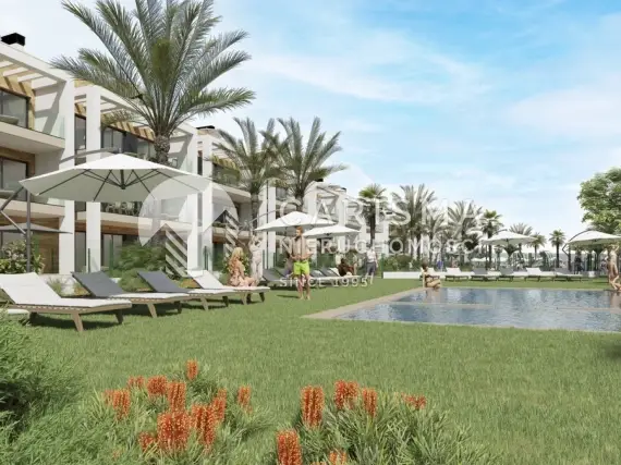 Apartamenty przy polu golfowym La Serena z ogrodem lub tarasem dachowym w Los Alcázares 2