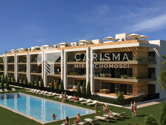 (10) Apartamenty przy polu golfowym La Serena z ogrodem lub tarasem dachowym w Los Alcázares