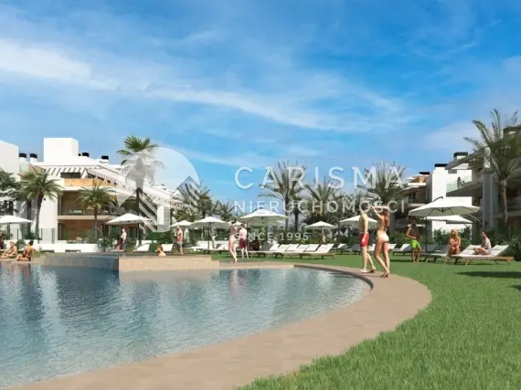(12) Apartamenty przy polu golfowym La Serena z ogrodem lub tarasem dachowym w Los Alcázares