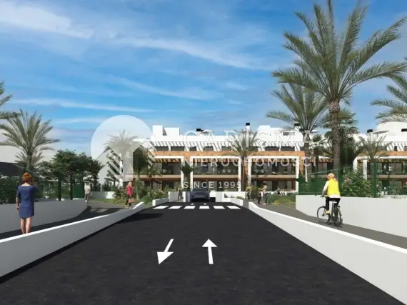 (20) Apartamenty przy polu golfowym La Serena z ogrodem lub tarasem dachowym w Los Alcázares