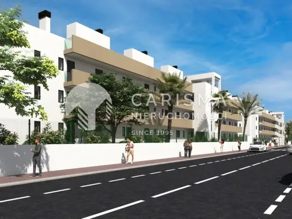 (21) Apartamenty przy polu golfowym La Serena z ogrodem lub tarasem dachowym w Los Alcázares