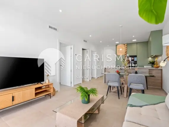 (12) Apartamenty w Los Alcázares z widokiem na morze i pole golfowe
