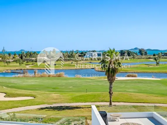 (38) Apartamenty w Los Alcázares z widokiem na morze i pole golfowe