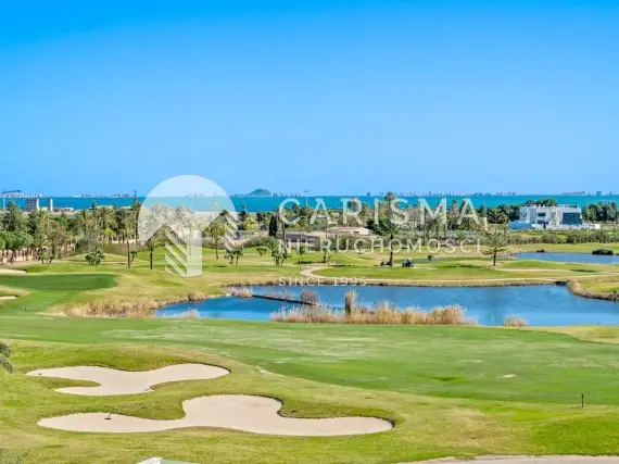(40) Apartamenty w Los Alcázares z widokiem na morze i pole golfowe
